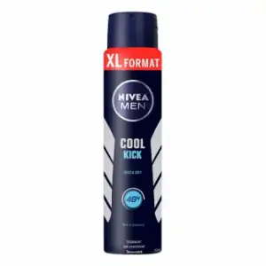 Desodorante en spray Cool Kick Nivea Men 250 ml.