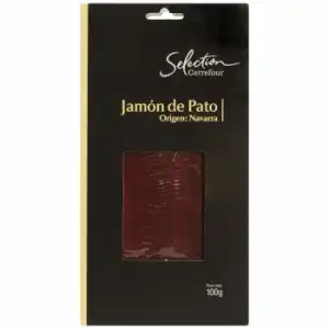 Jamón de pato en lonchas Carrefour Selección 100 g.