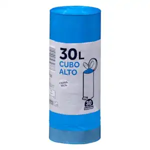 Bolsa de basura cubo alto Bosque Verde 30L cubo mediano