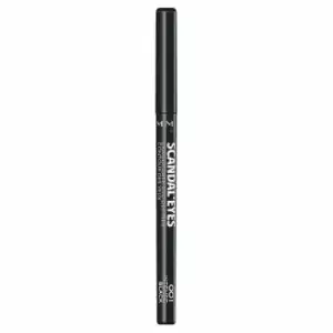 Delineador de ojos automático tono 01 black Scandal'Eyes Rimmel London 1 ud.