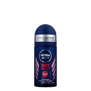 Desodorante roll-on dry impact Nivea Men  0.05 100 ml
