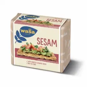 Pan tostado con sésamo Wasa 200 g.