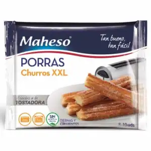 Porras prefritas Maheso sin aceite de palma 320 g.