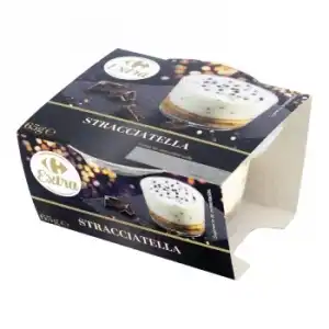 Postre de stracciatella Carrefour Extra 65 g.