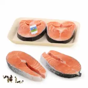 Salmón en rodaja Calidad y Origen Carrefour 300 g aprox