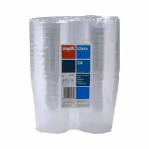 Set de 24 de Vasos Sidra de Plástico NUPIK 500 cc - Transparente