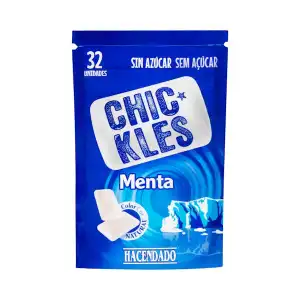 Chicle menta fuerte gragea Hacendado Paquete 0.045 100 g