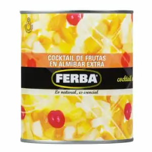 Cocktail de frutas en almibar Ferba 480 g.
