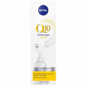 Contorno de ojos con Q10 natural & creatina Q10 Power Antiarrugas + Firmeza Nivea 15 ml.