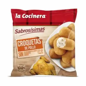 Croquetas de pollo Sabrosísimas La Cocinera 500 g.