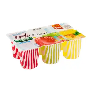 Gelatina 0% azúcar sabores fresa, multifrutas y limón Hacendado 6 ud. X 0.1 kg