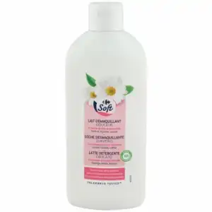 Leche desmaquillante Carrefour Soft 400 ml.