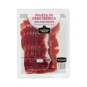 Paleta de cebo ibérica La Hacienda del ibérico Paquete 0.1 kg