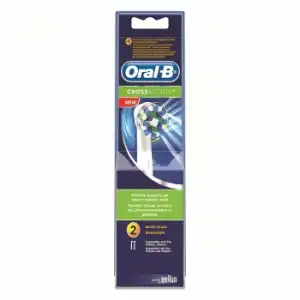 Recambio cepillo dental eléctrico Cross Action Oral-B 2 ud.