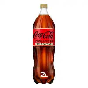 Refresco Coca-Cola zero zero Botella 2 L