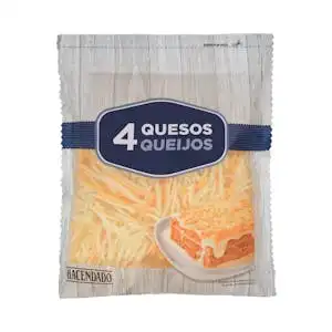 Queso rallado 4 quesos Hacendado