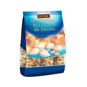 Almendras rellenas de turrón Hacendado Paquete 0.15 kg