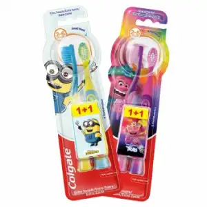 Cepillo de dientes extra suave para niños 2-6 años con dientes de leche Colgate 1 ud.