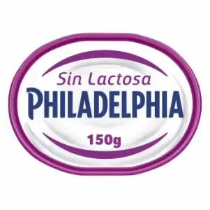 Crema de queso Philadelphia sin lactosa 150 g.