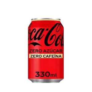 Refresco Coca-Cola zero zero Lata 330 ml