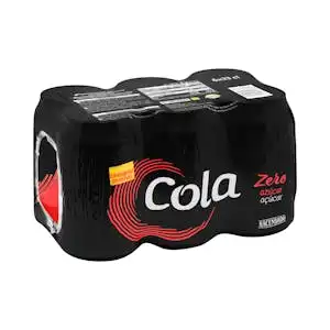Refresco cola Hacendado Zero azúcar