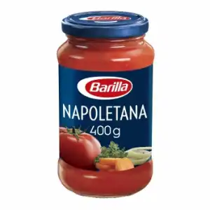 Salsa napolitana Barilla sin gluten tarro 400 g.