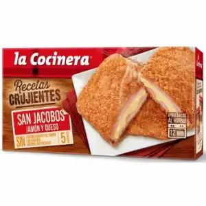 San Jacobos recetas crujientes La Cocinera 388 g.