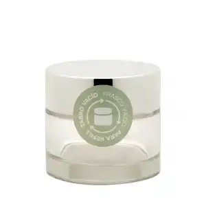 Tarro vacío para recambio crema facial Deliplus 1 ud