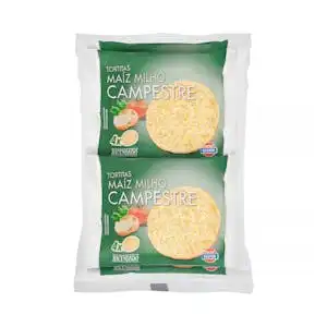 Tortitas de maíz campestre Hacendado