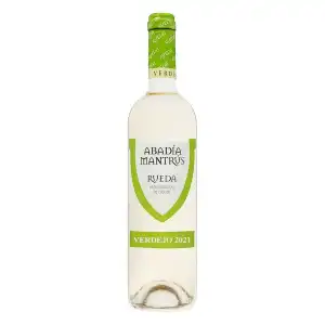 Vino blanco verdejo D.O Rueda Abadía Mantrús Botella 750 ml