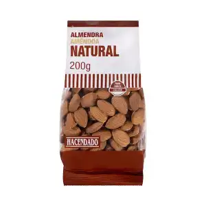 Almendra natural Hacendado Paquete 0.2 kg