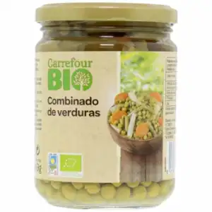 Combinado de verduras ecológico Carrefour Bio 249 g.
