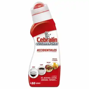 Quitamanchas accidentales aplicador nódulos Cebralín 150 ml.