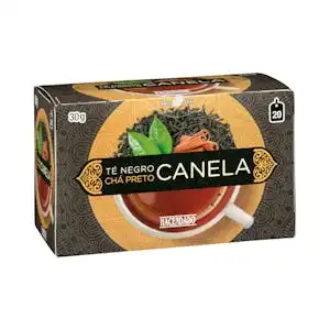 Té negro con canela Hacendado Caja 0.03 100 g