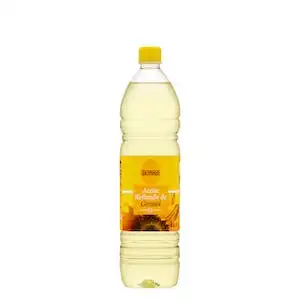 Aceite de girasol refinado 0,2º Hacendado Botella 1 L