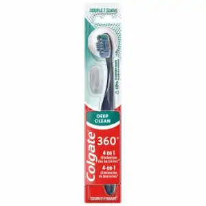 Cepillo de dientes suave limpieza profunda 360° Colgate 1 ud.