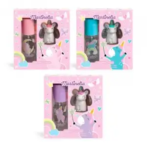 Colonia corporal y bálsamo labial en forma de unicornio Martinelia 1 ud.