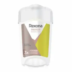 Desodorante en crema antitranspirante Maximum Protection Soft Solid Stress Control Rexona 45 ml.