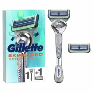 Maquinilla SkinGuard Sensitive Gillette + Recambio 1 ud.