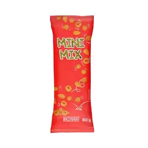Snack de maíz Mini mix sabor barbacoa Hacendado