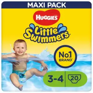 Bañador pañal desechable Huggies Little Swimmers T3-4 (7 kg-15 kg) 20 ud.