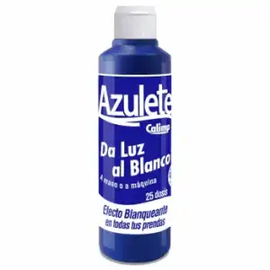 Blanqueador líquido Azulete Calimp 250 ml.