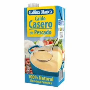 Caldo casero de pescado Gallina Blanca sin gluten 1 l.