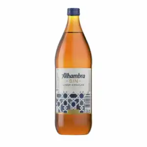 Cerveza Alhambra especial sin alcohol botella 1 l.