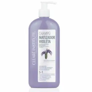 Champú matizador violeta Clearé Institute 400 ml.