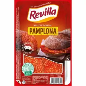 Chorizo Pamplona en lonchas Revilla sin gluten 65 g