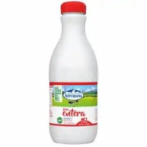 Leche entera Central Lechera Asturiana botella 1,5 l.