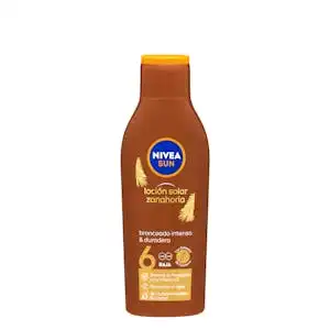 Loción solar zanahoria Nivea FPS 6 Bote 0.2 100 ml