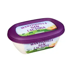 Mantequilla sin lactosa Hacendado Tarrina 0.25 kg