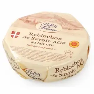 Queso cremoso reblochon de Savoie A.O.P. de leche cruda Reflets de France 450 g